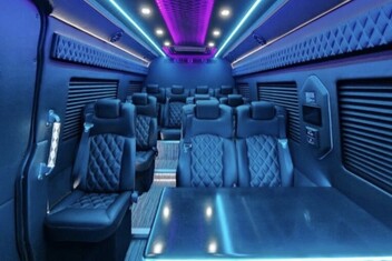 Moreno Valley Sprinter Bus Interior