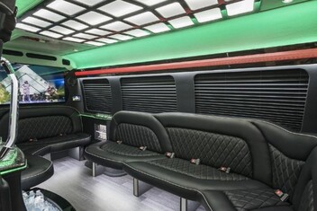 Moreno Valley Sprinter Party Bus Interior