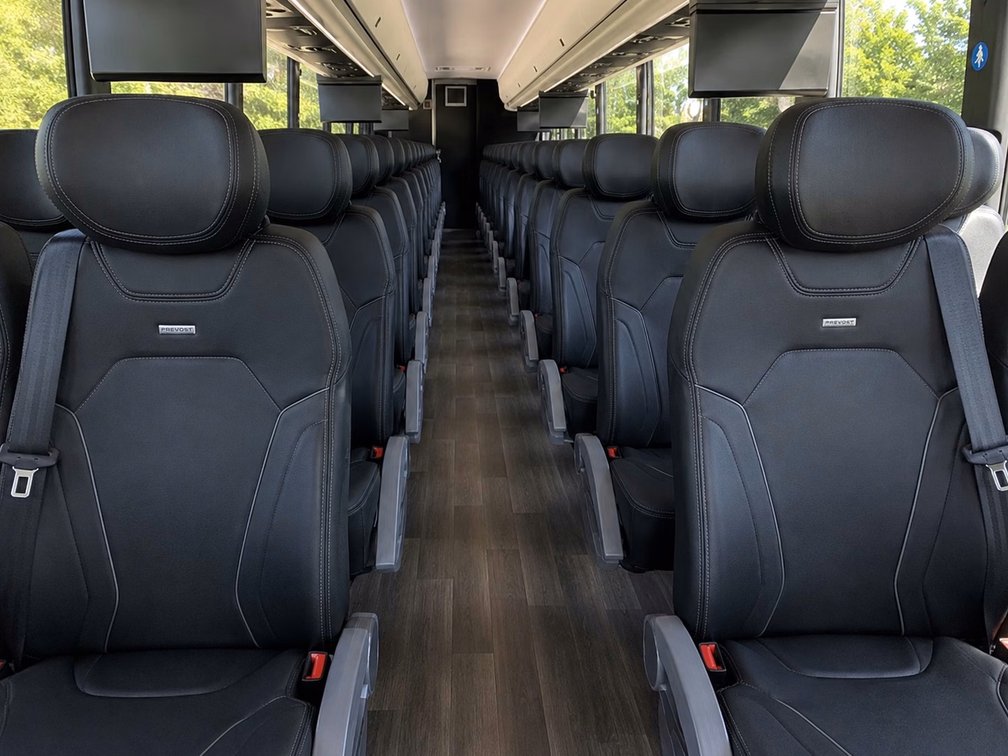 bus type and size directly change what you pay for a charter bus in moreno valley california