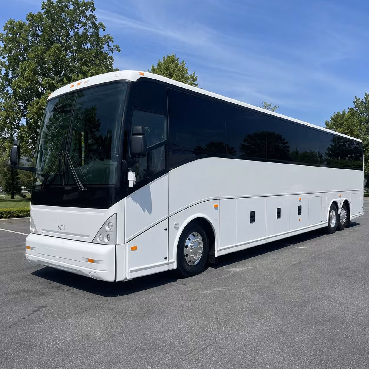 moreno valley 56 passenger charter bus rental