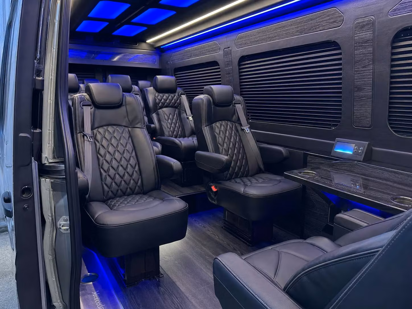 sprinter van transportation for groups and events across moreno valley
